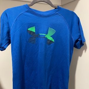 Blue under armour shirt